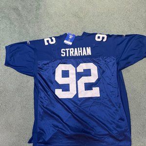 NY Giants  Reebok On Field Jersey NWT Michael Strahan Size 60